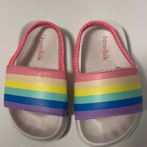 Kids Rainbow Stripe Sandals